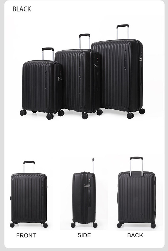ست چمدان پلیپروپیلن نشکن برند گوبی لندن مدل GB-2401 (GoBy London Spinner Suitcase Set)