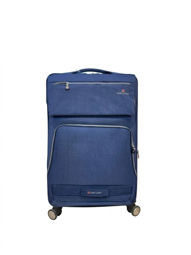 ست چمدان 3 تکه برزنتی سوئیسگر با پورت usb